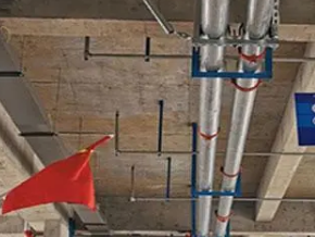 道县管廊支架的安装方法